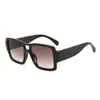 Nuevas Gafas de Sol Cuadradas de Moda con Doble Puente Estilo Europeo y Americano para Hombres y Mujeres Personalidad Tendencia Versátiles Marco Grande Gafas de Sol para Protección Solar al Aire Libre