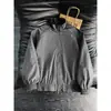 Chaqueta bomber retro americana de moda con cuello mao para hombre, otoño e invierno, chaqueta corta versátil de corte holgado para parejas