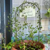 Arco de Ferro Estilo Vintage para Jardim, Inserções, Etiquetas e Placas Florais para Marcadores de Plantas, Decorações de Jardim e Enfeites para Vasos de Suculentas