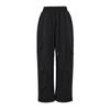 Pantalones Casuales de Moda Street Dance para Mujer, Otoño e Invierno Nuevos Versátiles Cintura Elástica Strass Sueltos Rectos de Pierna Ancha Jogger Pantalones de Chándal