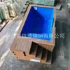 Piscina Prefabricada de Fibra de Vidrio sobre el Suelo, Piscina Pequeña Terminada para Ocio al Aire Libre, Jardín Patio de Villa Hogar