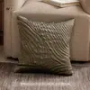 Cojín decorativo estilo madera vintage para sofá, sala de estar, cojín marrón, cojín de cabecera retro americano verde olivo, decoración suave para casa de huéspedes