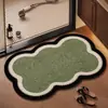 Nueva Alfombrilla Absorbente Antideslizante para Puerta de Baño, Alfombrilla de Piso de Tierra de Diatomeas para Baño, Alfombrilla de Piso de Baño de Secado Rápido