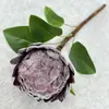 Decoração de Casa Retro Escandinava Flor Artificial Processo de Feltro à Mão Material de Seda de Fruta Sakyamuni Flor Artificial Decoração de Mesa