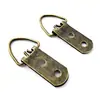 Acessórios de Ferragens para Porta-Retrato Filamento Bronze Grande Anel para Pendurar Gancho Ferragens para Porta-Retrato Ponto Cruz Venda Direta da Fábrica
