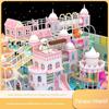 Castelo Naughty personalizado, expansão em grande escala, parque de diversões, shopping, instalações de diversão, tema de castelo, playground infantil