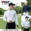 PGM Ropa de Golf para Hombre Camiseta de Manga Larga Otoño e Invierno Camiseta Base Deportiva 3A Antibacteriana Absorción de Humedad Secado Rápido Camiseta Base