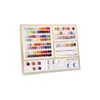 Placa de Exibição de Cores de Esmalte Mais Vendidas Transfronteiriça, Suporte de Exibição de Cores da Moda em Acrílico, Livro de Cartões de Cores Específico para Salão de Unhas
