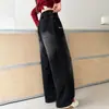 Pantalones Anchos Nuevos para Niños Mayores, Temporada Primavera y Otoño 2026, Jeans Versátiles Estilo Coreano, Pantalones Rectos Bordados de Moda para Niñas