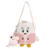 Bolsa Infantil de Dibujos Animados, Nueva Linda Gallinita Bolso Cruzado Casual para Exteriores, Bolso Cruzado de Teléfono de Moda 2026 para Niñas