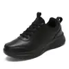 Sapatos casuais de couro masculinos de venda quente transfronteiriça para outono e inverno, sapatos casuais ultraleves de comércio exterior Temu, sapatos de trabalho masculinos e femininos em estoque