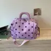 Nueva bolsa de viaje expandible de gran capacidad para viajes cortos de negocios, con lunares, estilo casual, para fitness al aire libre y yoga, bolsa de mano