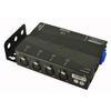 Amplificador distribuidor de iluminação DMX512 crossover palco de casamento performance transmissão de sinal amplificador de isolamento fotoelétrico