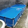Piscina de Agua Plegable de Lona, Cubo para Germinar Arroz de Tela Rayada por Cuchillo, Tanque para Remojar Granos, Estanque de Peces, Cría de Anguilas, Productos Acuáticos, Engrosado