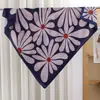 Novo lenço quadrado vintage paisley 90cm mais vendido, lenço de seda artificial, lenço fino color-blocking para a cabeça, lenço versátil, xale decorativo