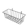 Cesta colgante pequeña de rejilla Estante de pared colgante de hierro Estante de almacenamiento de pared para baño Baño Estante de almacenamiento para cocina