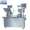Máquina Llenadora Automática de Líquidos para Frascos, Líquidos Orales, Polvos, Granulados y Aceites Esenciales, con Llenado Cuantitativo y Máquina de Empaque Integrados