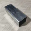 Guarda-corpo de aço zincado acessórios de ferro forjado tubo quadrado cotovelo de duas vias conector T reto passante grade de ferro oval ângulo reto