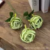 Novo Modelo de Rosas Princesa Real, Flores Artificiais para Salões de Casamento, Rosas Decorativas, Atacado de Fabricantes Estrangeiros de Flores Artificiais