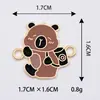 Nuevo Capibara Patrón de Capibara Aleación con Goteo de Aceite Collar Pulsera Colgante Joyería Creativa Accesorios de Doble Colgante DIY