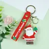Chaveiro do Papai Noel Transfronteiriço Pingente de Carro Pingente de Chaveiro de Bolsa Presente de Natal de Alto Padrão
