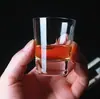Suministro Directo de Fábrica Creativo Vaso Pequeño de Vino Una Copa Vaso para Licores Vaso Inclinado