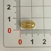 Charms de Letras Banhados a Ouro e Prata Estilo Chanel Acessórios de Cabelo Elásticos de Cabelo Faixas de Cabeça Acessórios de Joias DIY Atacado