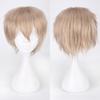 Cos Universal Anti-Deformação Peruca Cabelo Curto 30cm Preto Cosplay Rosa Fumê Estudante Cabelo Falso Fabricante Atacado Transfronteiriço