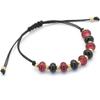 Pulsera de Hilo para Mujer, Nuevo Color, Cuentas Dulces, Linda, Estilo Chica, Ábaco de Vidrio, Cuentas, Pulsera Ajustable DIY, Joyería