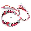 Popular en Europa y América: Pulseras Tejidas Arcoíris Hechas a Mano en Estilo Étnico Nepalí, Venta al por Mayor de Joyería