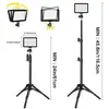 Luz de relleno LED con temporizador luz plana luz de ambiente portátil luz para fotografía luz para transmisión en vivo toma de fotos grabación de video en interiores