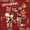 Ornamento Decorativo de Bolo Nazha Ao C Rede de Celebridades Hot Wheels Vermelho Misturado Tianling Plug-in de Aniversário para Meninos
