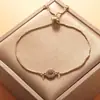 Pulsera de Ojo de Diablo Corazón con Forma de Corazón Cruzada Europea y Americana para Mujer Ajustable Moda Simple Sudeste Asiático