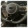 Modificación interior de volante 20K5 adecuada para volante Kia Kaiku Botón U Lentejuelas decorativas M