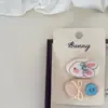 Novo Conjunto de Presilhas de Cabelo Infantis com Design de Coração Geométrico Animal, Grampo de Cabelo, Presilha Lateral, Presilha para Franja