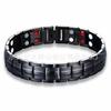 Pulsera de Acero de Titanio Magnético de Moda para Mujer Amazon Pulsera Europea y Americana para Hombre Acero Inoxidable Pulsera para Pareja Estilo Ins