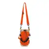 Bolsa para Botella de Agua Pequeña Ligera de Bloques de Color Estilo Nuevo Japonés Bolso Cruzado para Deportes al Aire Libre Viajes Bolso de Hombro Casual Elegante