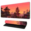 Mouse Pad Estilo Japonês Simples de Paisagem Popular da Amazon, Tapete Grande para Mesa de Computador, Fornecimento Direto da Fábrica, Tapete para Teclado