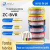 Personalizado GB atacado doméstico ZC-BVR2.5 4 6 quadrado núcleo de cobre puro decoração de casa multi-fio cabo de fio flexível