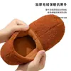 Venta Caliente Transfronteriza Europea y Americana Invierno Suela Suave Tacón Completo Algodón Hombres y Mujeres Silenciosas de Interior Zapatillas de Algodón Amazon Espuma de Memoria