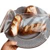 Bolsa de Embalaje para Bagels Transparente Plástico para Pan Bolsa Plana Tostada Dorayaki Panadería Tarta de Huevo Individual Auto-sellante