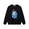 Comercio Exterior Transfronterizo Venta al por Mayor Marca de Moda Pe Tiburón Sudadera de Cuello Redondo Dropshipping Otoño e Invierno Sudadera de Felpa
