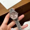 Directo del fabricante, modelo nuevo como se ve en Xiaohongshu, reloj para mujer con incrustaciones completas de diamantes, rojo rosado, pitahaya, azul hielo picado, correa de acero, reloj de alta gama para mujer