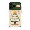 Cordón de Árbol de Navidad Estrella Adecuado para Funda de Teléfono Móvil Apple 17 Piel de Cabra Iphone15Promax Silicona 16 Ventanas Grandes
