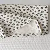 Blusa de Manga Larga con Volantes y Estampado Floral para Niña, Estilo Primavera y Otoño, Blusa de Bebé con Lunares y Cuello de Muñeca, Ropa Infantil