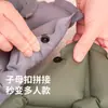 Colchoneta Plegable Gruesa para Dormir al Aire Libre Individual y Doble Estilo Camping Descanso para el Almuerzo Inflable para Pies Colchoneta Ultra Ligera Tpu Diamante