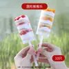 Inserts de Carácter Doble Felicidad Rojos, Vasos de Papel Decorativos, Cintas para Pudín, Pegatinas Push-Pop, Decoraciones para Mesa de Postres de Boda