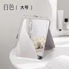 Espejo de Vestir Grande Estilo Ins Puede Pararse Hogar Estudiante Dormitorio Espejo de Maquillaje de Escritorio de Doble Cara en la Mesa