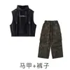 Roupas Infantis da Moda Street Dance Hip-Hop Conjunto de Calças Cargo Meninos e Meninas Jazz Street Infantil Roupa de Performance de Ano Novo
