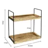 Estanterías de Almacenamiento en Stock para Baño, Sala de Estar, Cocina; Estantes de Exhibición Multicapa sin Taladro